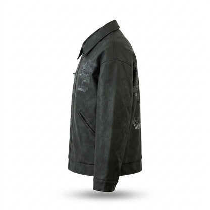 Mens Outlet House - Lemir | Embroidered Structured Jacket Unisex