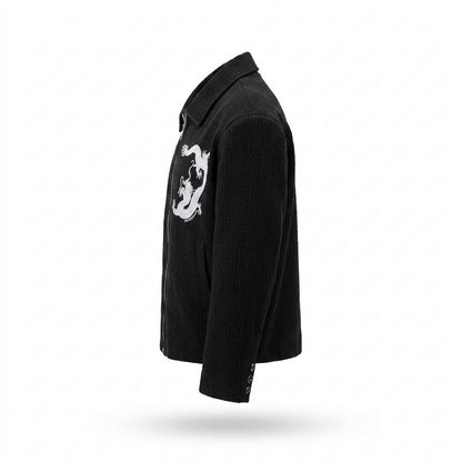Mens Outlet House - Semor | Textured Embroidered Jacket Unisex
