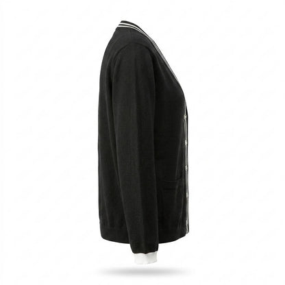 Mens Outlet House - Laren | V-Neck Embroidered Knit Cardigan Women