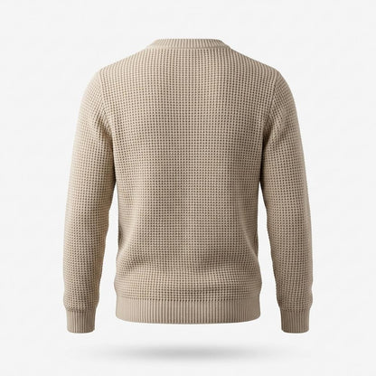 Mens Outlet House - Nesol | Textured Crewneck Sweater Men