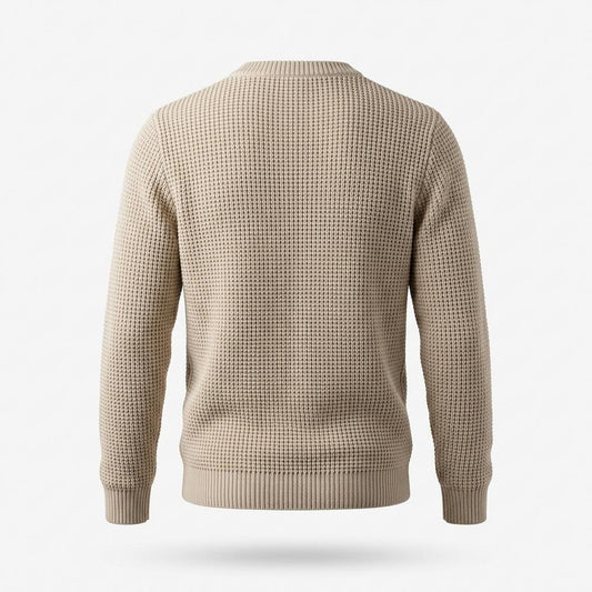 Mens Outlet House - Nesol | Textured Crewneck Sweater Men