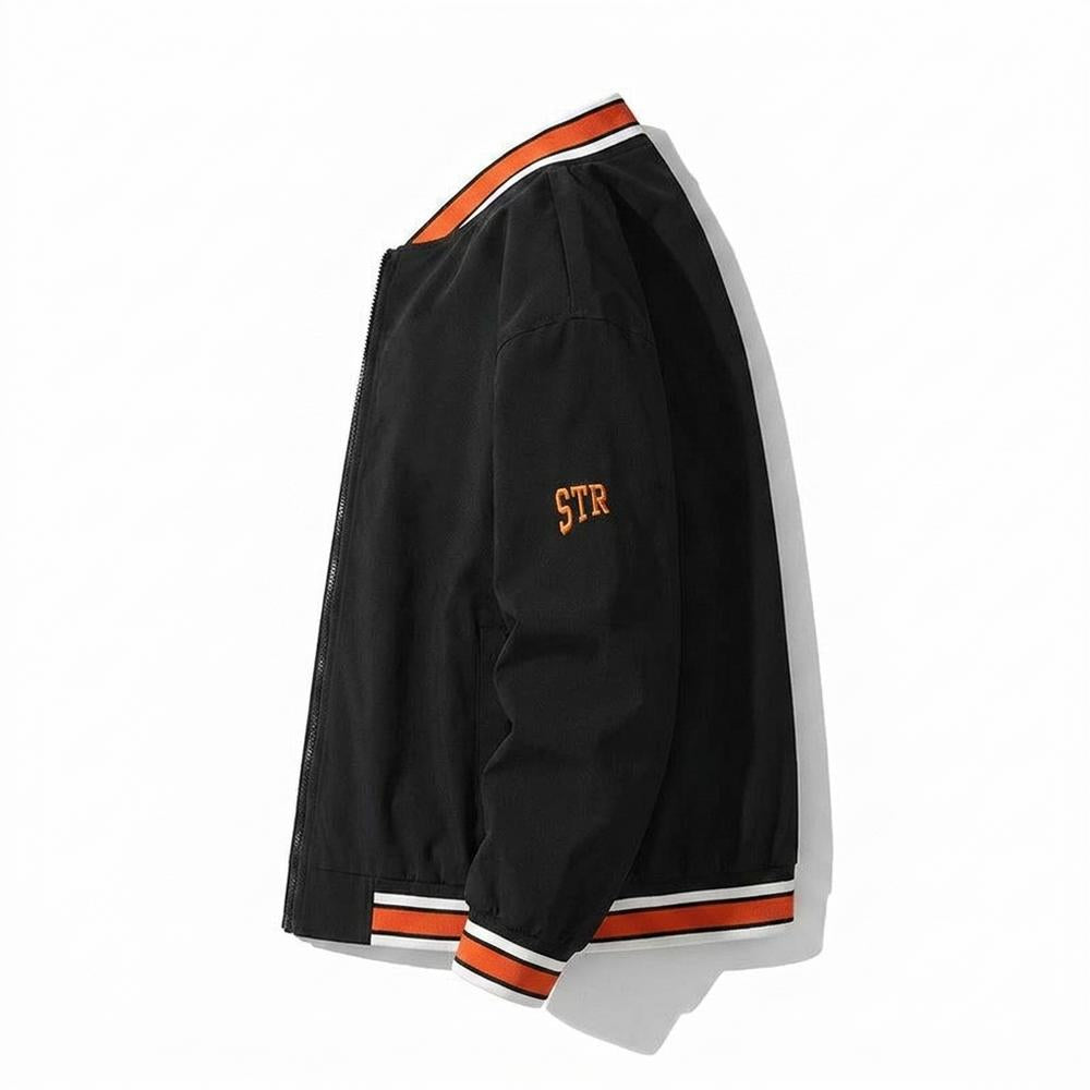 Mens Outlet House - Vavin | Embroidered Zip-Up Jacket Unisex