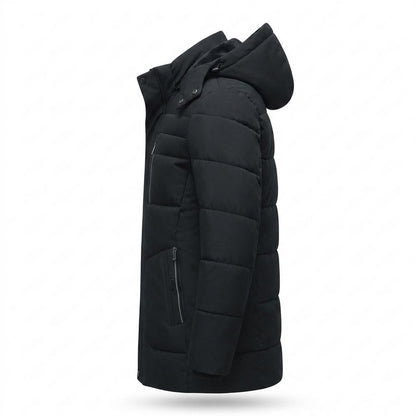 Mens Outlet House - Lavar | Fleece-Lined Hooded Coat Men