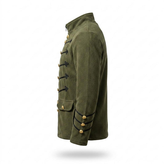 Mens Outlet House - Alsol | Stand-Collar Embellished Jacket Men