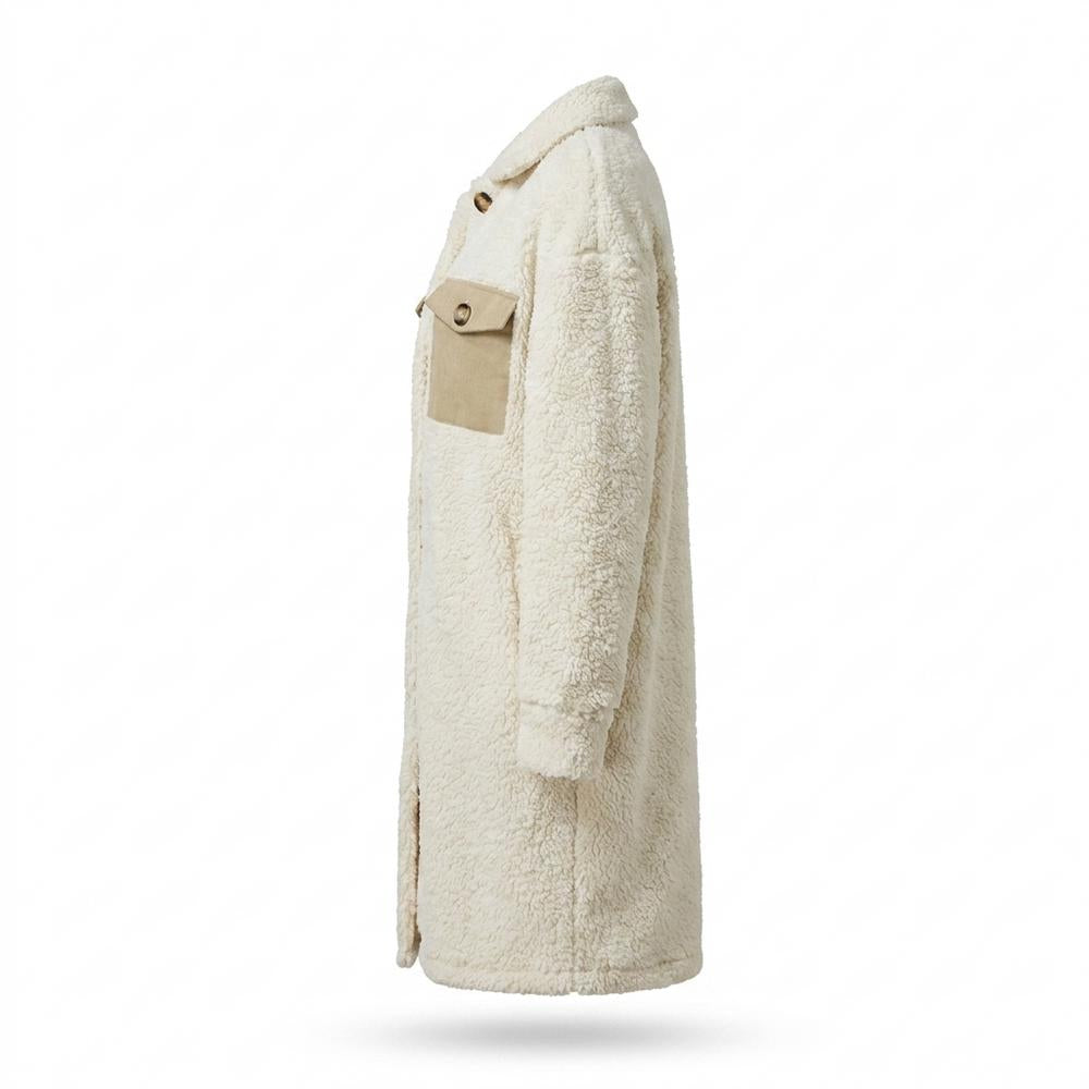 Mens Outlet House - Ralin | Sherpa Button-Down Coat Women