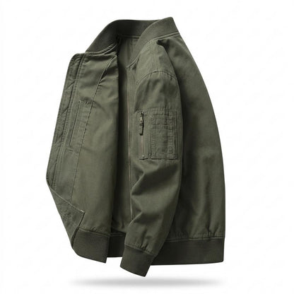 Mens Outlet House - Mitin | Zip-Up Bomber Jacket Men