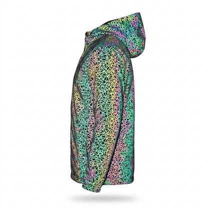 Mens Outlet House - Vitor | Reflective Hooded Jacket Unisex