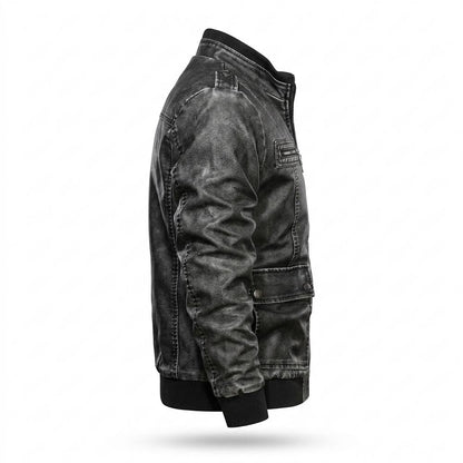 Mens Outlet House - Armer | Washed Zip-Up Jacket Men