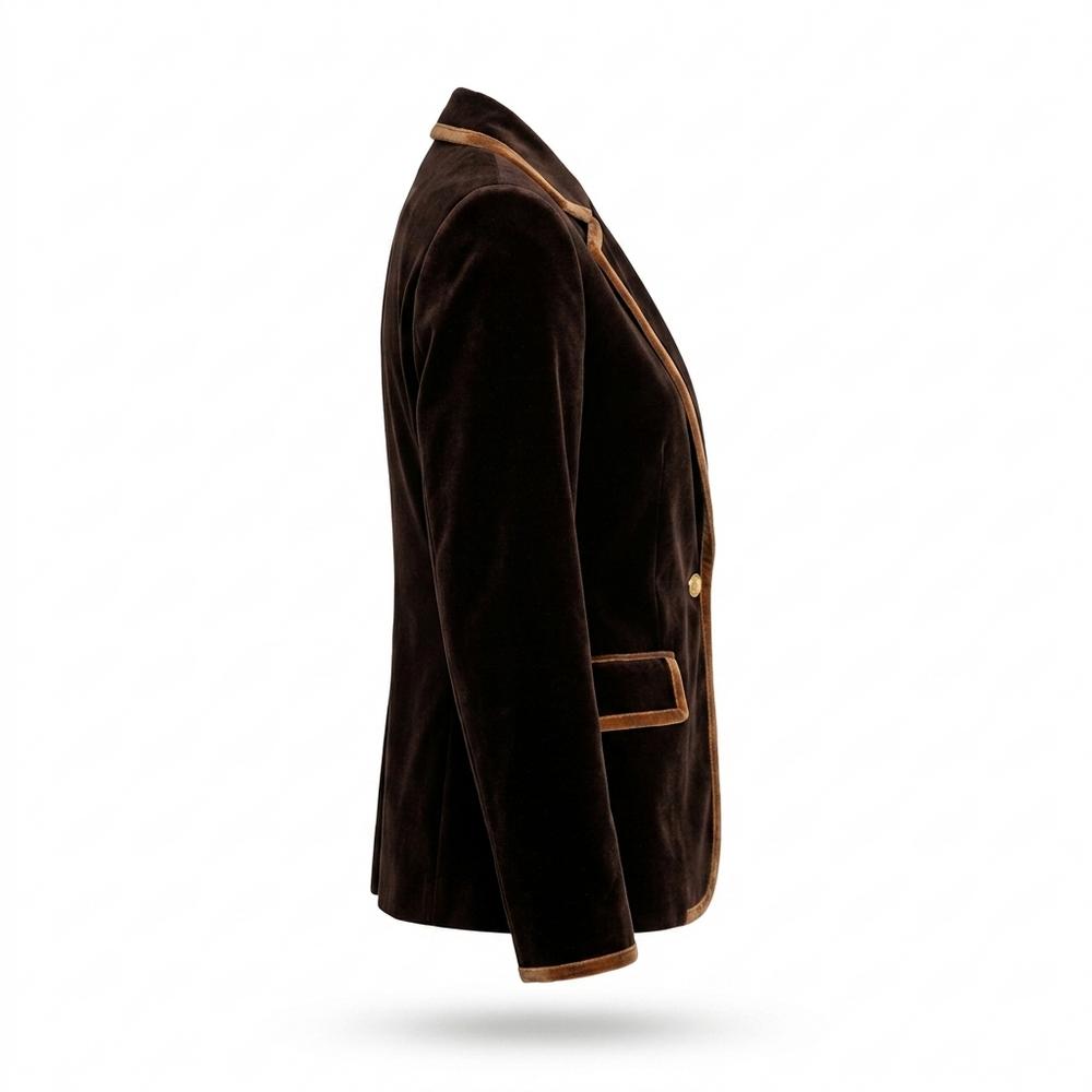 Mens Outlet House - Lynor | Velvet Piped Blazer Women