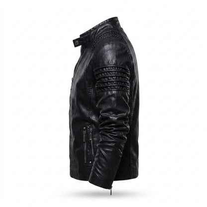 Mens Outlet House - Lymin | Lined Quilted Leather Jacket Men