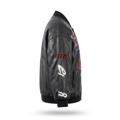 Mens Outlet House - Zevin | Embroidered Racing Jacket Unisex