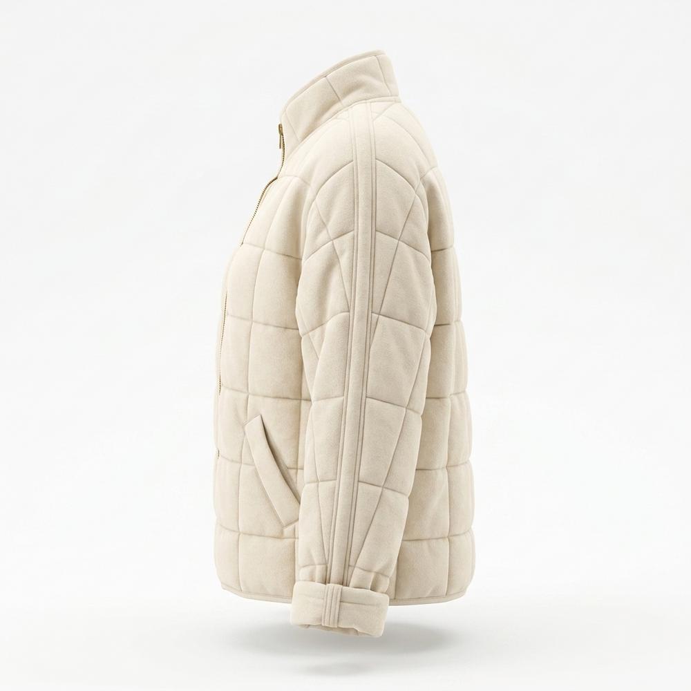 Mens Outlet House - Kitov | Quilted Fleece Jacket Women