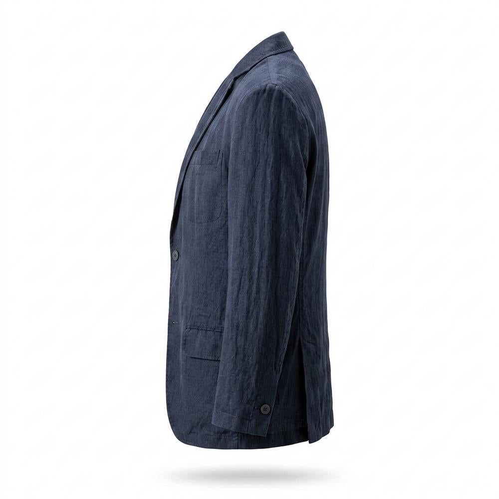 Mens Outlet House - Sidok | Linen-Blend Unlined Blazer Men