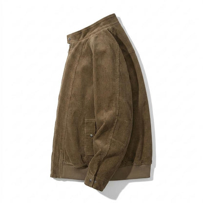 Mens Outlet House - Dukum | Corduroy Zip-Up Jacket Men