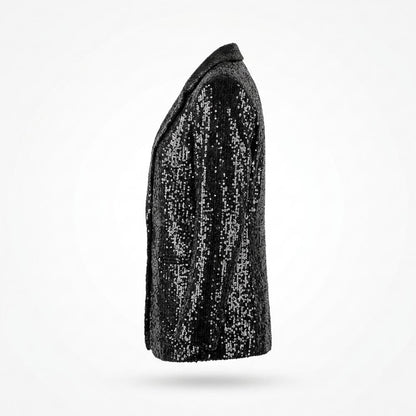 Mens Outlet House - Lyvan | Sequin-Embellished Open-Front Blazer Women