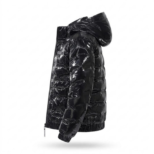 Mens Outlet House - Zerev | High-Shine Quilted Jacket Unisex