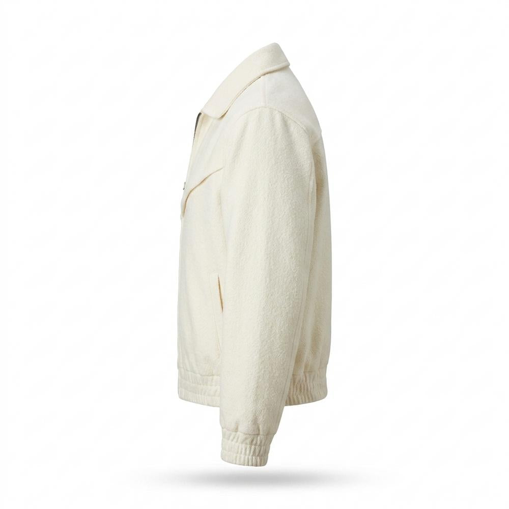 Mens Outlet House - Lolev | Zip-Up Textured Jacket Men