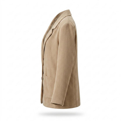 Mens Outlet House - Yoren | Corduroy Single-Breasted Blazer Women