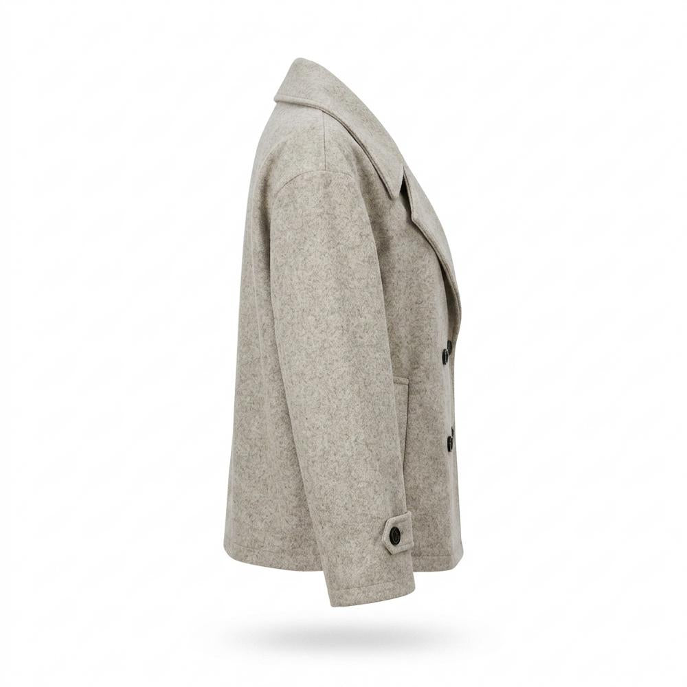 Mens Outlet House - Misen | Double-Breasted Relaxed-Fit Coat Women