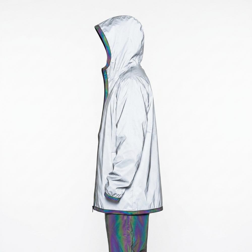 Mens Outlet House - Selan | Reflective Hooded Coat Unisex