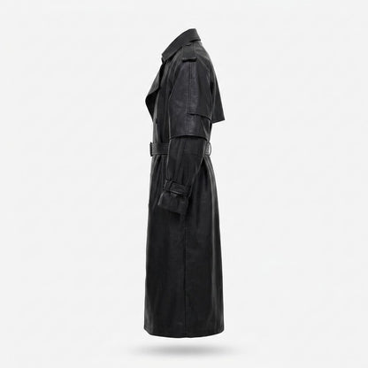 Mens Outlet House - Vedar | Double-Breasted Belted Coat Unisex