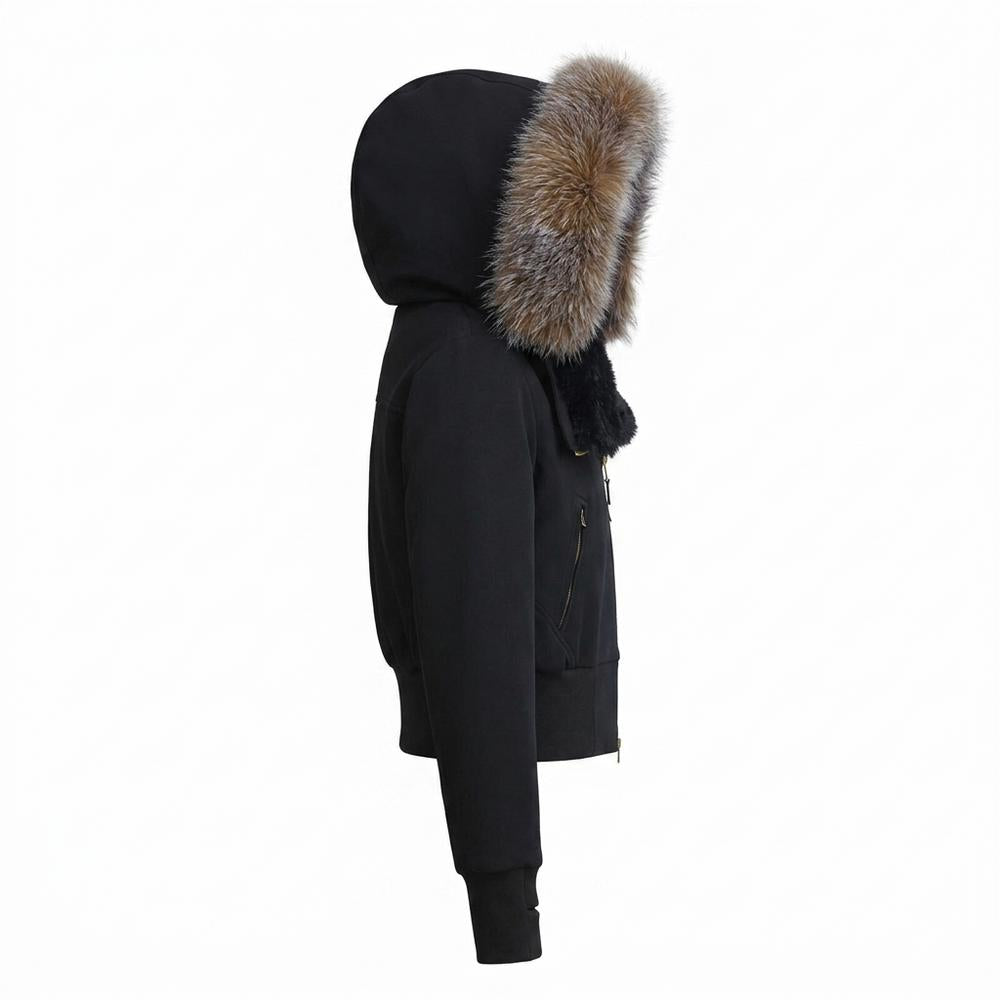 Mens Outlet House - Zenor | Fur-Trimmed Cropped Jacket Women