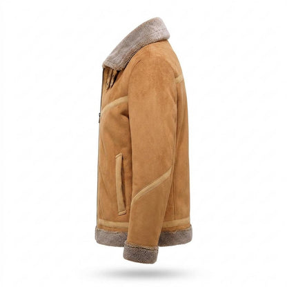 Mens Outlet House - Davan | Shearling-Lined Zip-Up Jacket Men