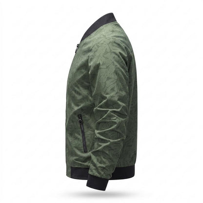 Mens Outlet House - Vazan | Patterned Zip-Up Jacket Men