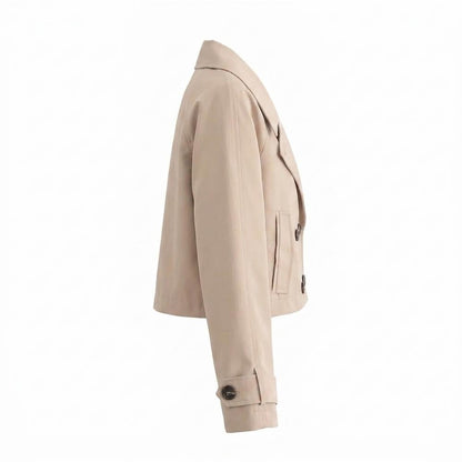 Mens Outlet House - Nosen | Double-Breasted Cropped Jacket Women