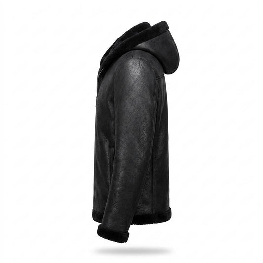 Mens Outlet House - Dalin | Shearling-Lined Hooded Jacket Men