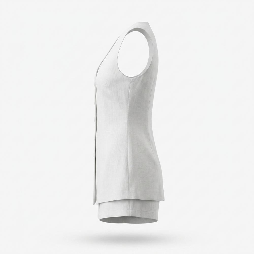 Mens Outlet House - Yopim | Two-Piece Button-Front Suit Women