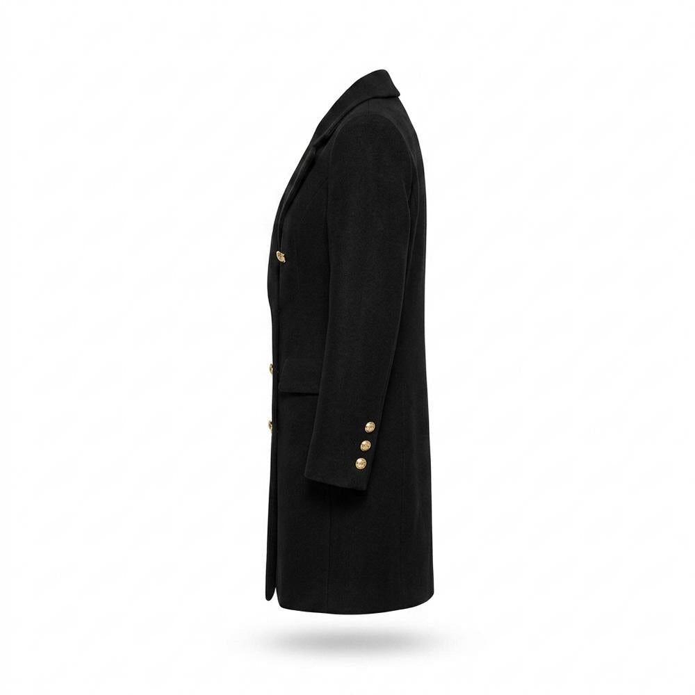 Mens Outlet House - Demok | Double-Breasted Slim Fit Coat Women