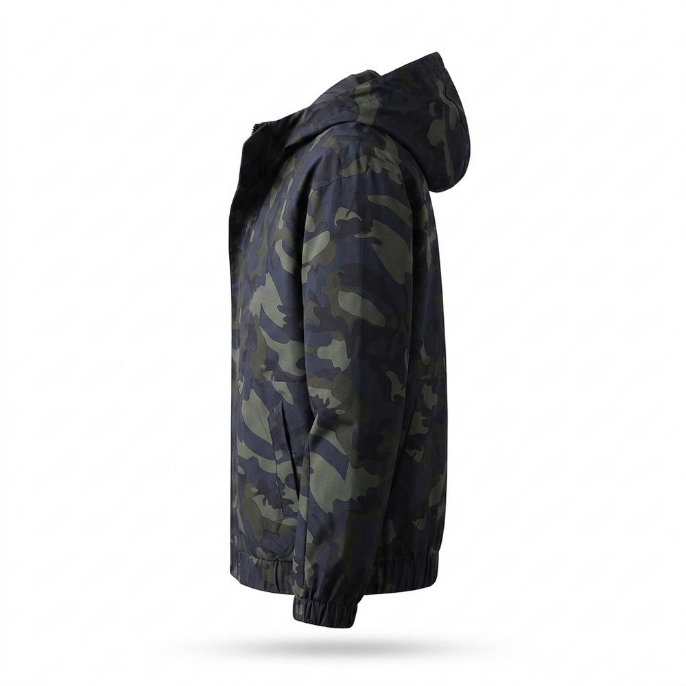 Mens Outlet House - Ralor | Hooded Camouflage Jacket Men