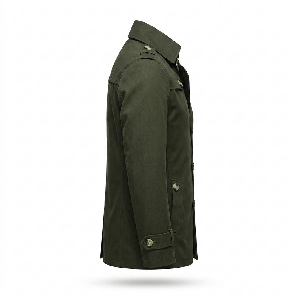 Mens Outlet House - Altal | Single-Breasted Lined Coat Men