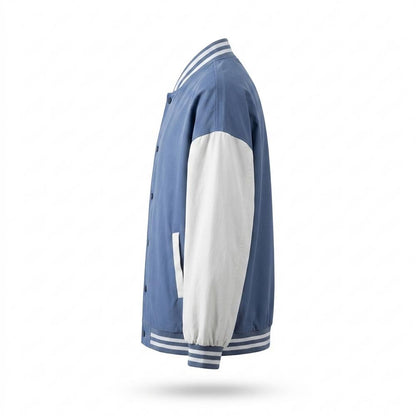 Mens Outlet House - Rihuv | Two-Tone Snap-Button Jacket Unisex