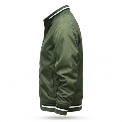 Mens Outlet House - Zezan | Zip-Up Striped Jacket Men