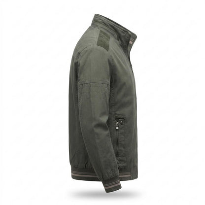 Mens Outlet House - Arsil | Zip-Up Plaid-Lined Jacket Men