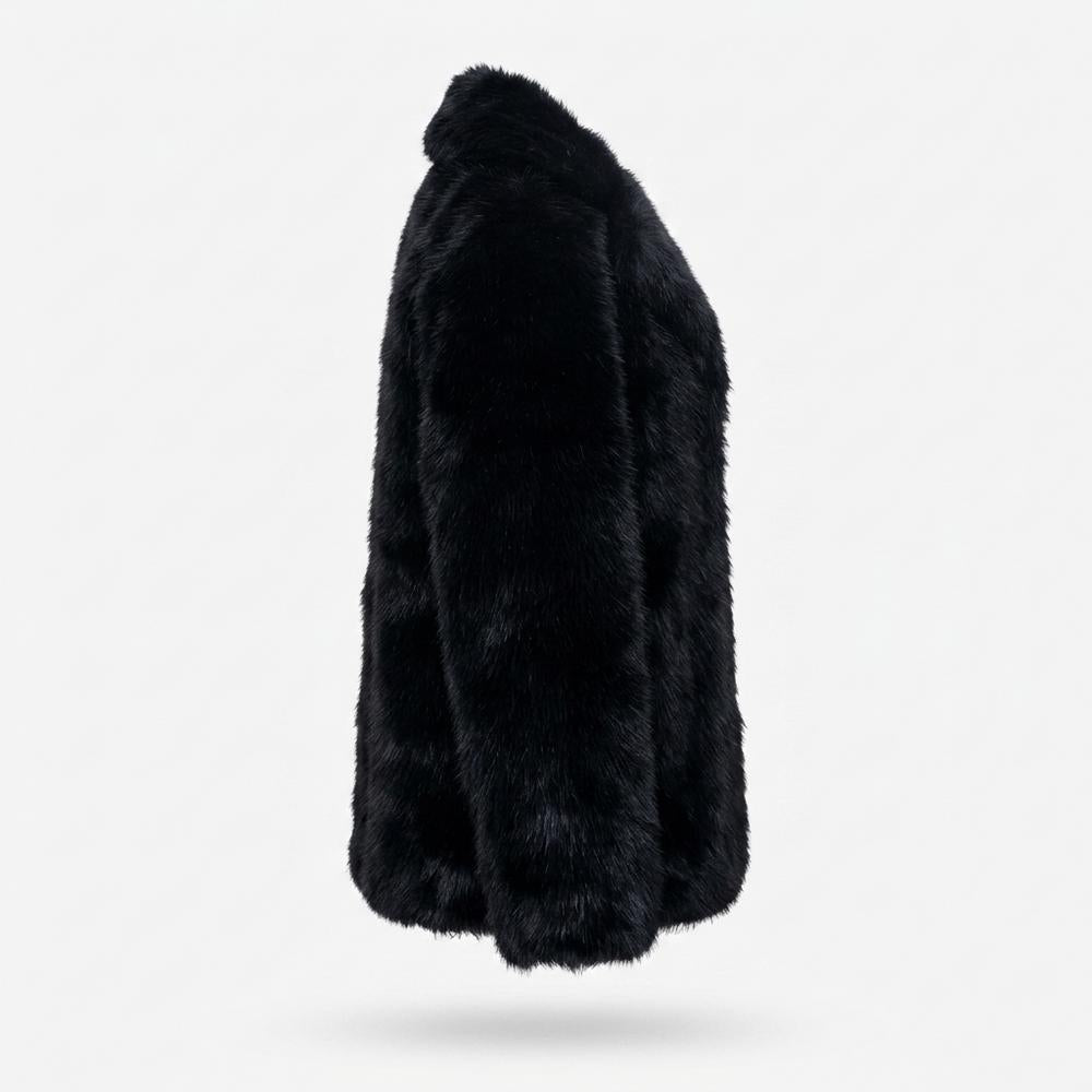 Mens Outlet House - Muvom | Faux Fur Plush Coat Women
