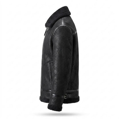 Mens Outlet House - Damud | Fleece-Lined Zip-Up Jacket Men