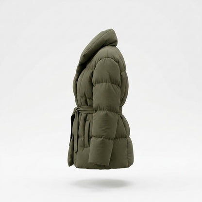 Mens Outlet House - Mimor | Quilted Belted Jacket Women