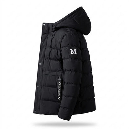 Mens Outlet House - Mozot | Quilted Hooded Jacket Men