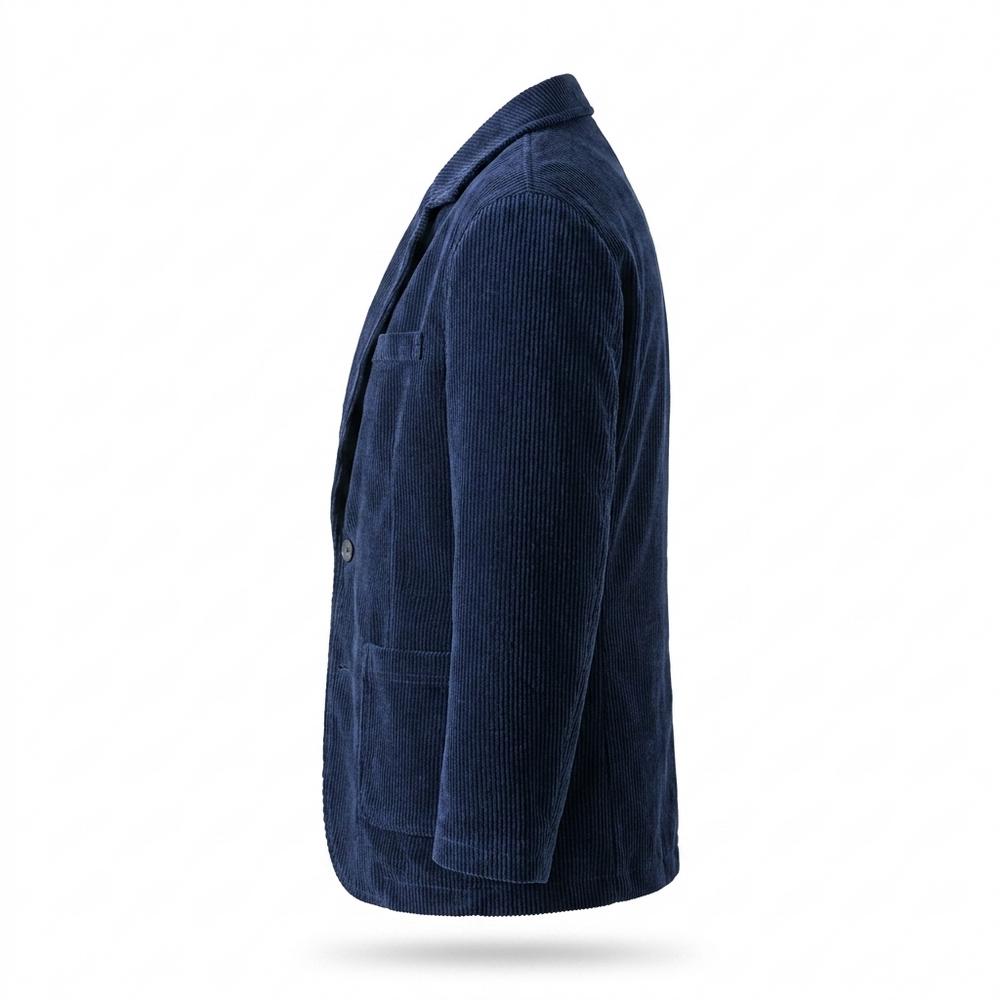 Mens Outlet House - Tasil | Corduroy Button-Front Blazer Men
