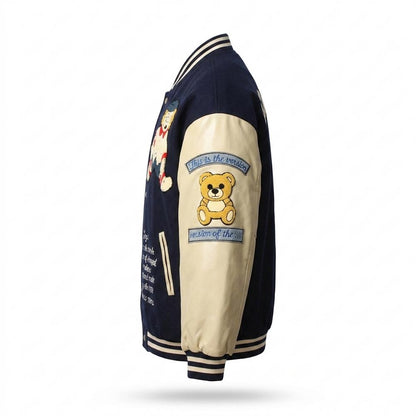 Mens Outlet House - Arken | Embroidered Two-Tone Jacket Unisex
