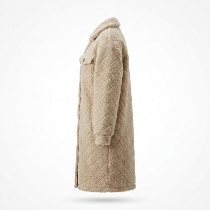 Mens Outlet House - Mamor | Quilted Plush Coat Women