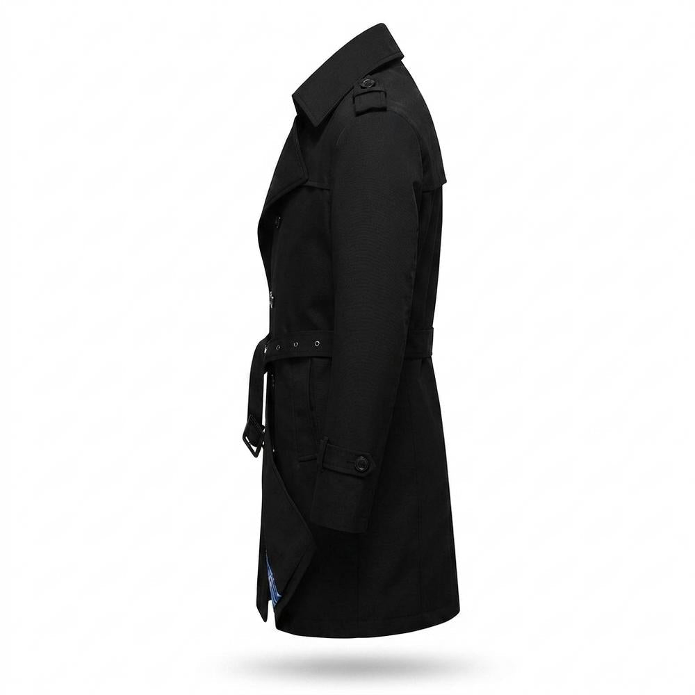 Mens Outlet House - Covur | Double-Breasted Belted Coat Men