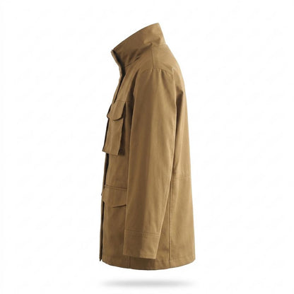 Mens Outlet House - Elmer | High-Collar Four-Pocket Jacket Unisex