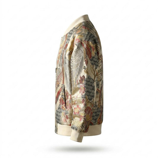 Mens Outlet House - Zamar | Embroidered Zip-Up Jacket Unisex