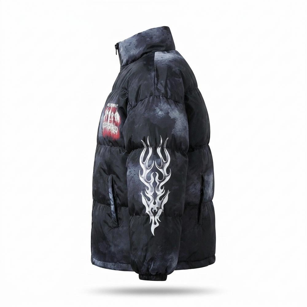 Mens Outlet House - Leren | Quilted Printed Jacket Unisex