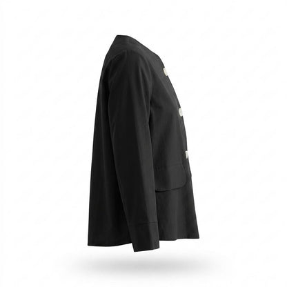 Mens Outlet House - Tizan | Collarless Button-Front Jacket Women
