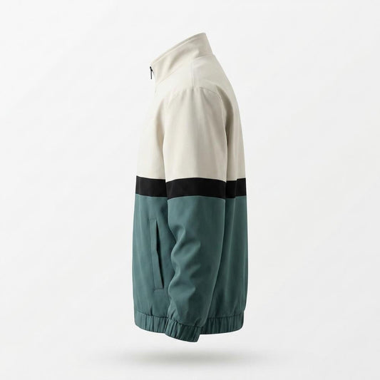 Mens Outlet House - Yovin | Color-Block Zip-Up Jacket Men